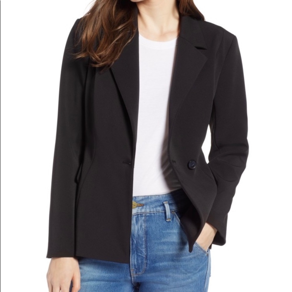 NEVER WORN Halogen Sculpted Blazer US4